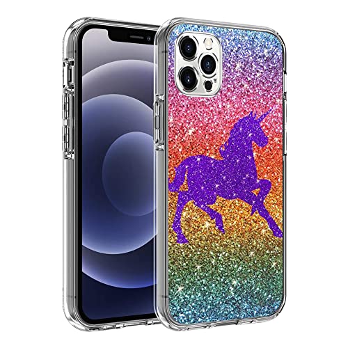 Gorgeous Colorful Bling Purple Horse