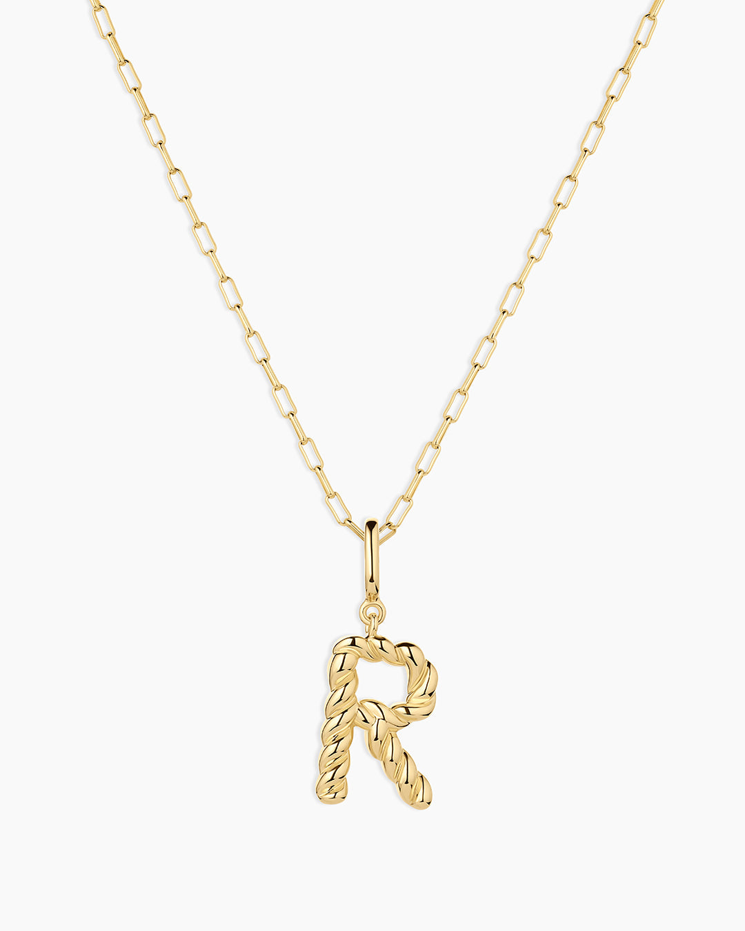 Alphabet Charm Necklace for Women - Personalized Initial Letter Pendant Jewelry for Gifts, Crew Statement Necklace for Everyday Wear & Layering