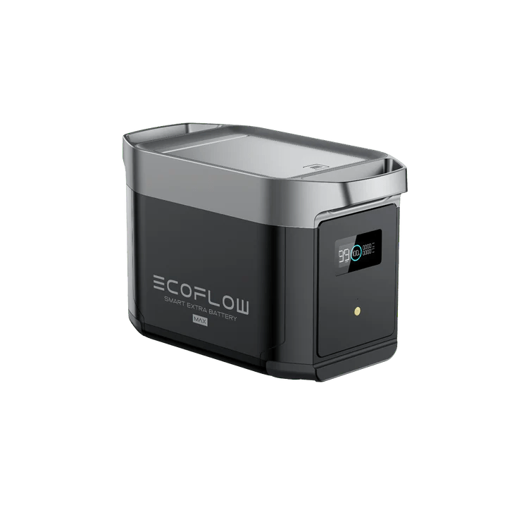 EcoFlow DELTA 2 Max Portable Power Station with Smart Extra Battery - Perfect for Camping, RV Trips & Home Backup Power