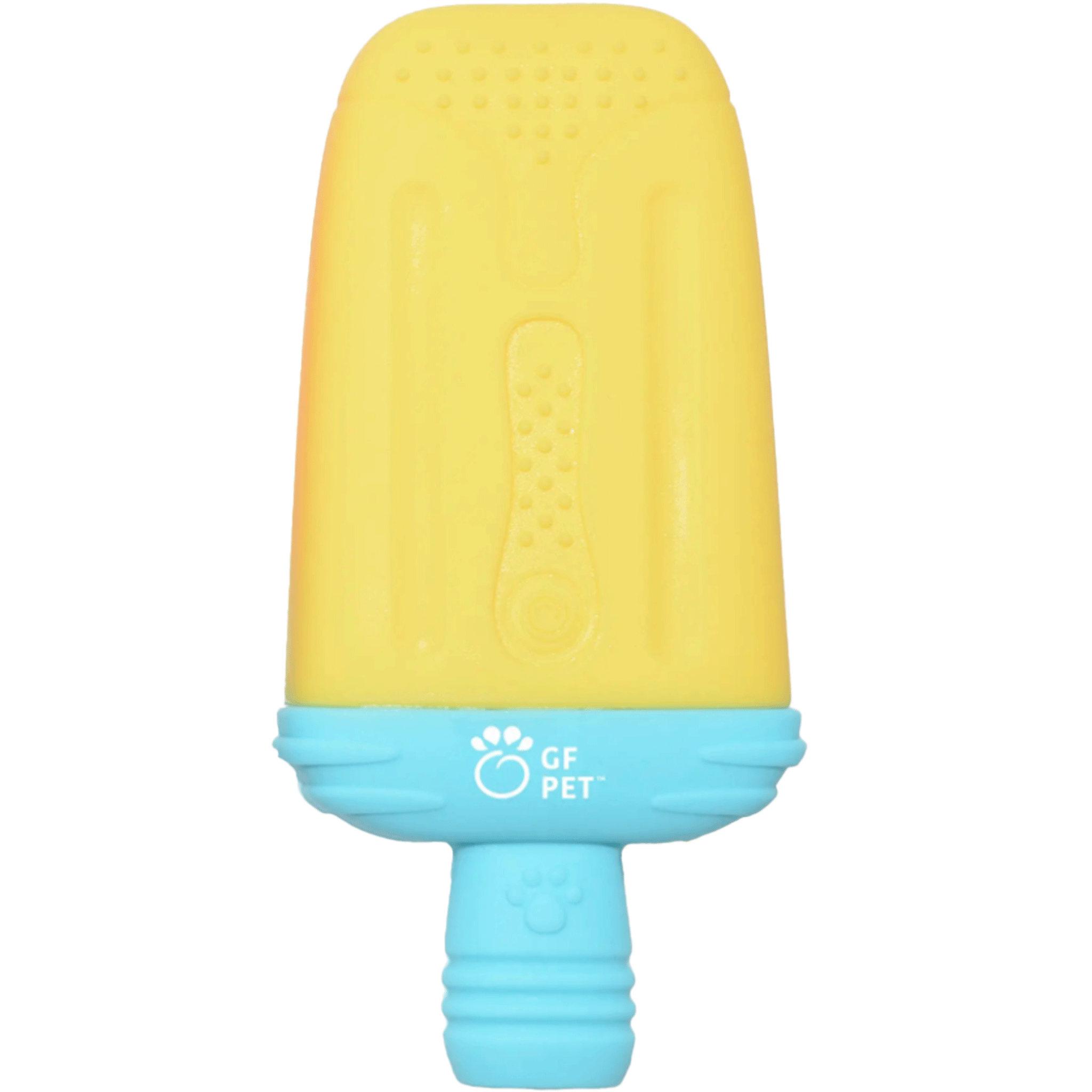 Go Fresh Pet Ice Popsicle Toy - Lemon Flavor Chew Toy for Dogs | Cooling Summer Treat & Interactive Playtime