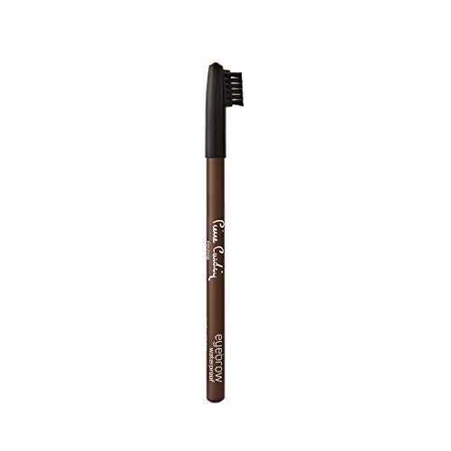 PierreCardin Waterproof Eyebrow Pencil - Long Lasting Brow Makeup Pencil with Smudge Proof Formula, Natural Looking Eyebrow Shaper (Chestnut Brown) for Everyday Makeup & Professional Looks
