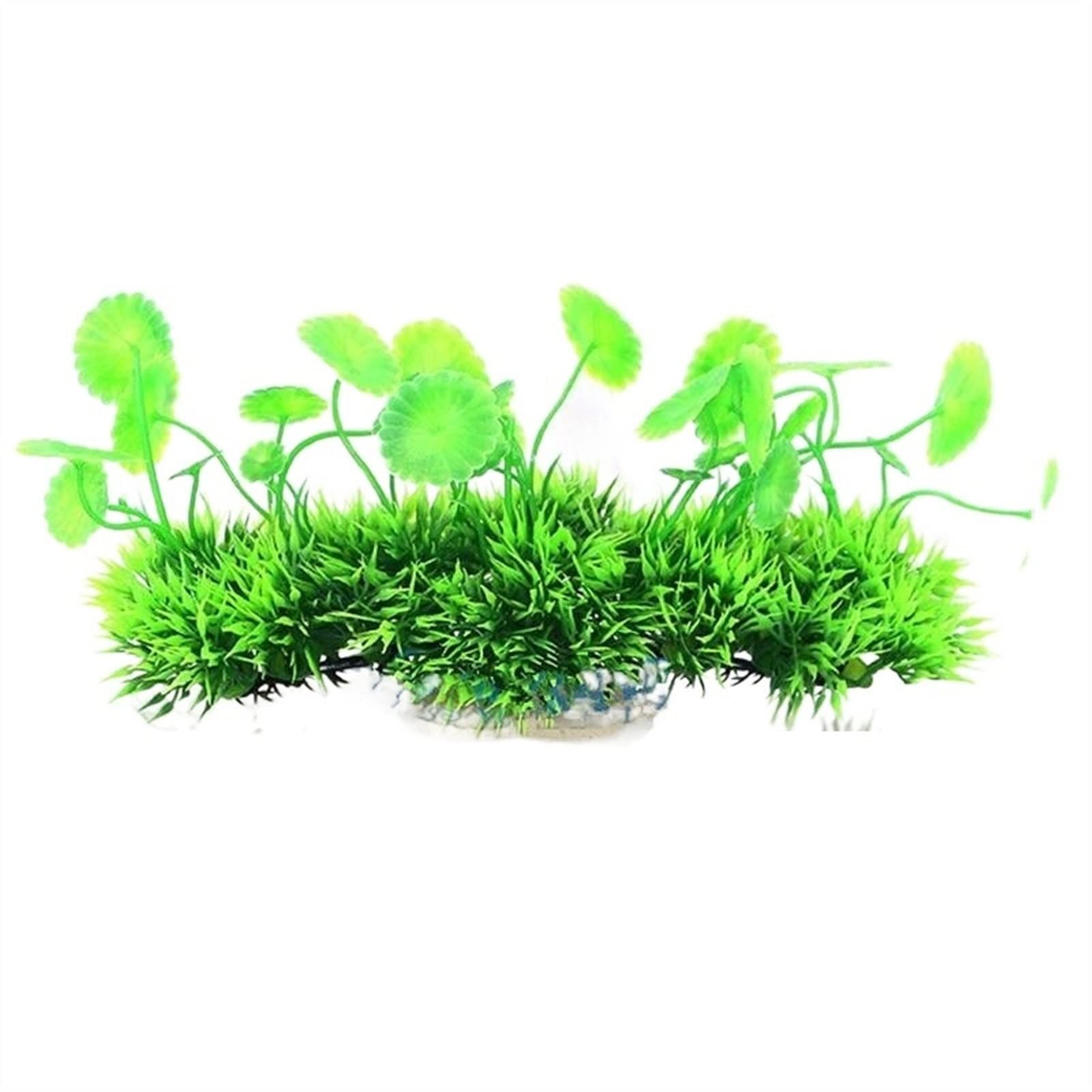 ONGHAHYIS Artificial Underwater Grass - Realistic Green Aquarium Plants for Fish Tank Decoration, Fake Water Weeds for Aquatic Landscape & Aquascaping (Color: Green) - Perfect for Freshwater Tanks, Shrimp Habitats & Betta Fish Environments