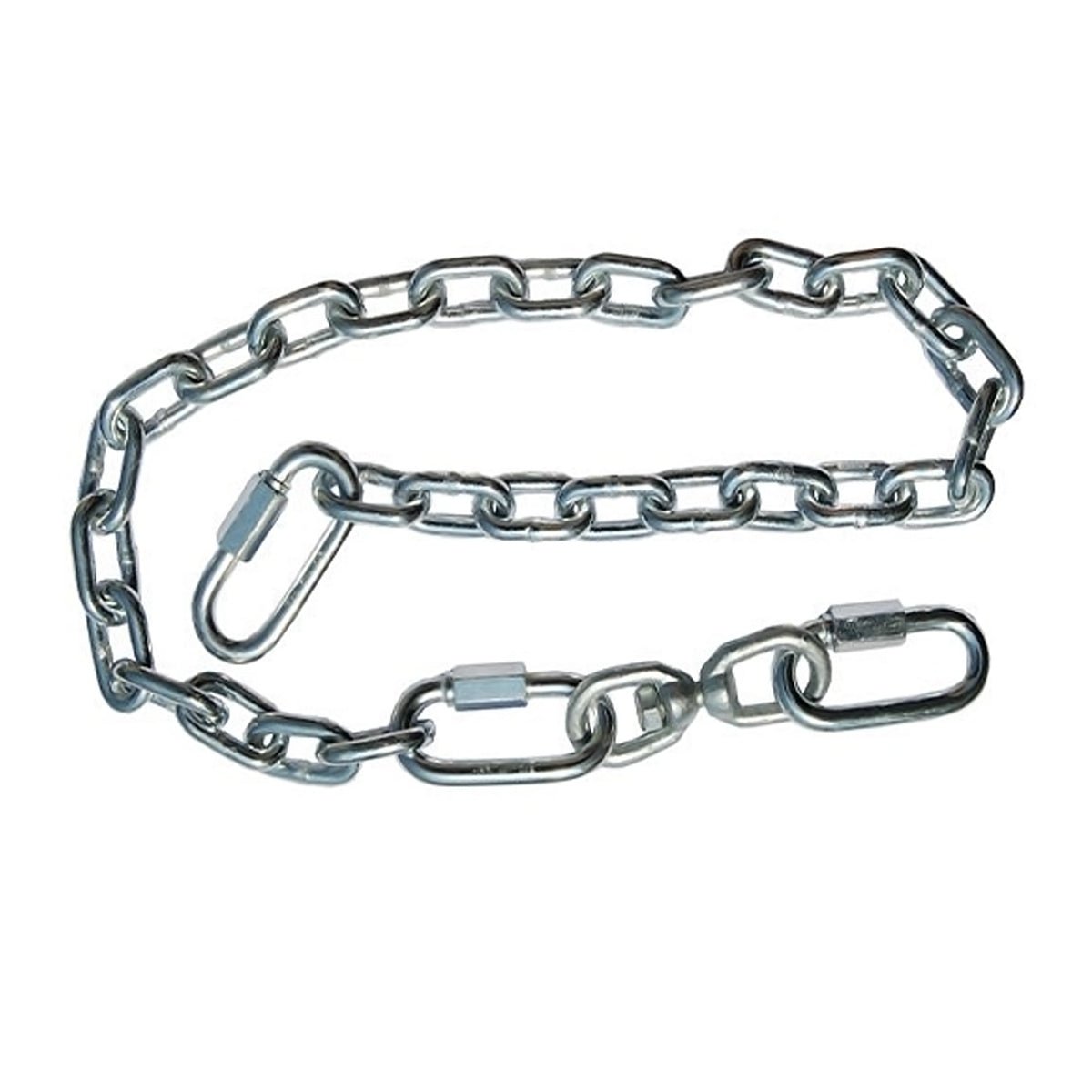 12-Piece Aqua Bag Chain Assembly Set - Durable Waterproof Chain Links for Kayaking, Boating & Outdoor Gear Organization