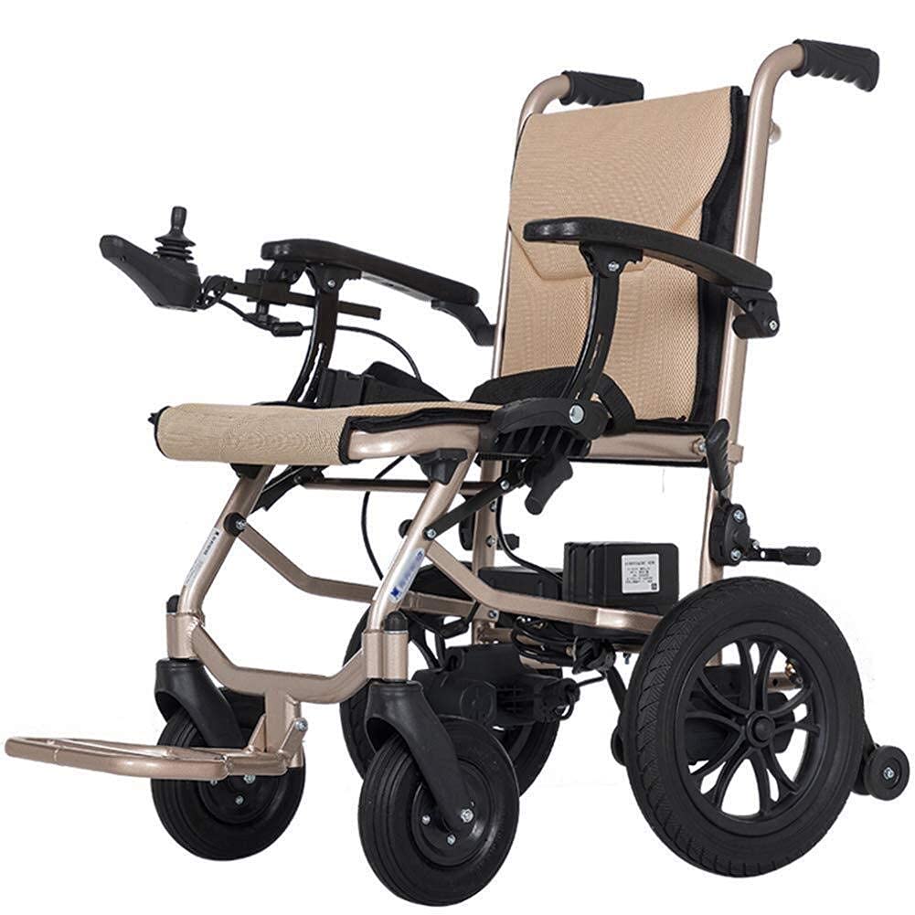 Xinmier Folding Electric Wheelchair for Seniors & Disabled - Lightweight, Durable, Portable Medical Rehab Chair with Intelligent Controls - Perfect for Indoor & Outdoor Mobility, Travel, and Daily Comfort
