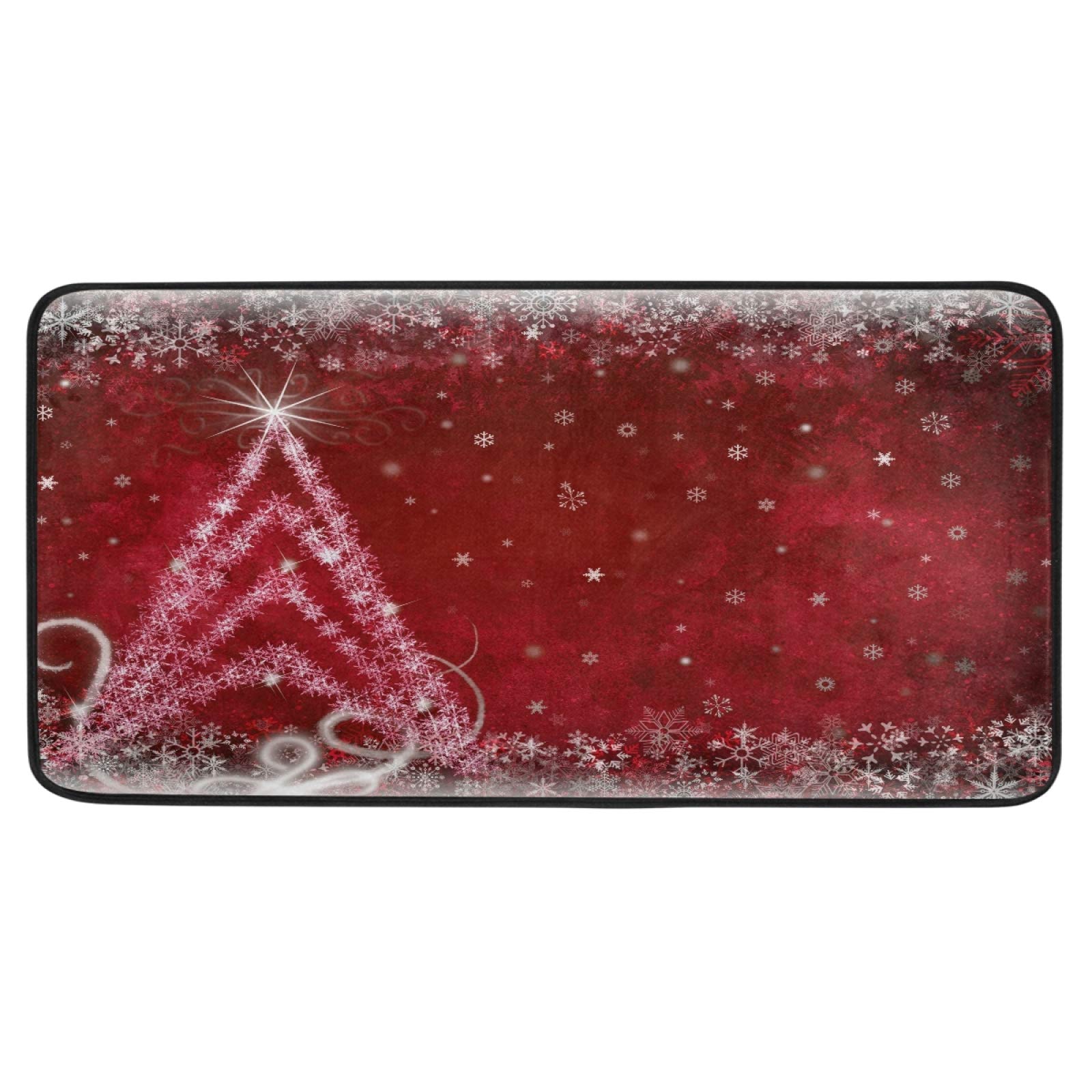 Christmas Tree Non-Slip Kitchen Floor Mat - 39