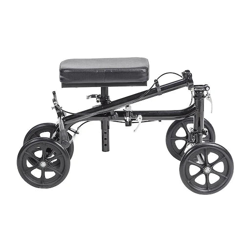 Drive Medical Steerable Folding Knee Walker - Lightweight Mobility Scooter for Post-Surgery Recovery, Leg Injury & Foot Surgery - Ideal for Indoor & Outdoor Use at Home, Hospital & Rehabilitation Centers