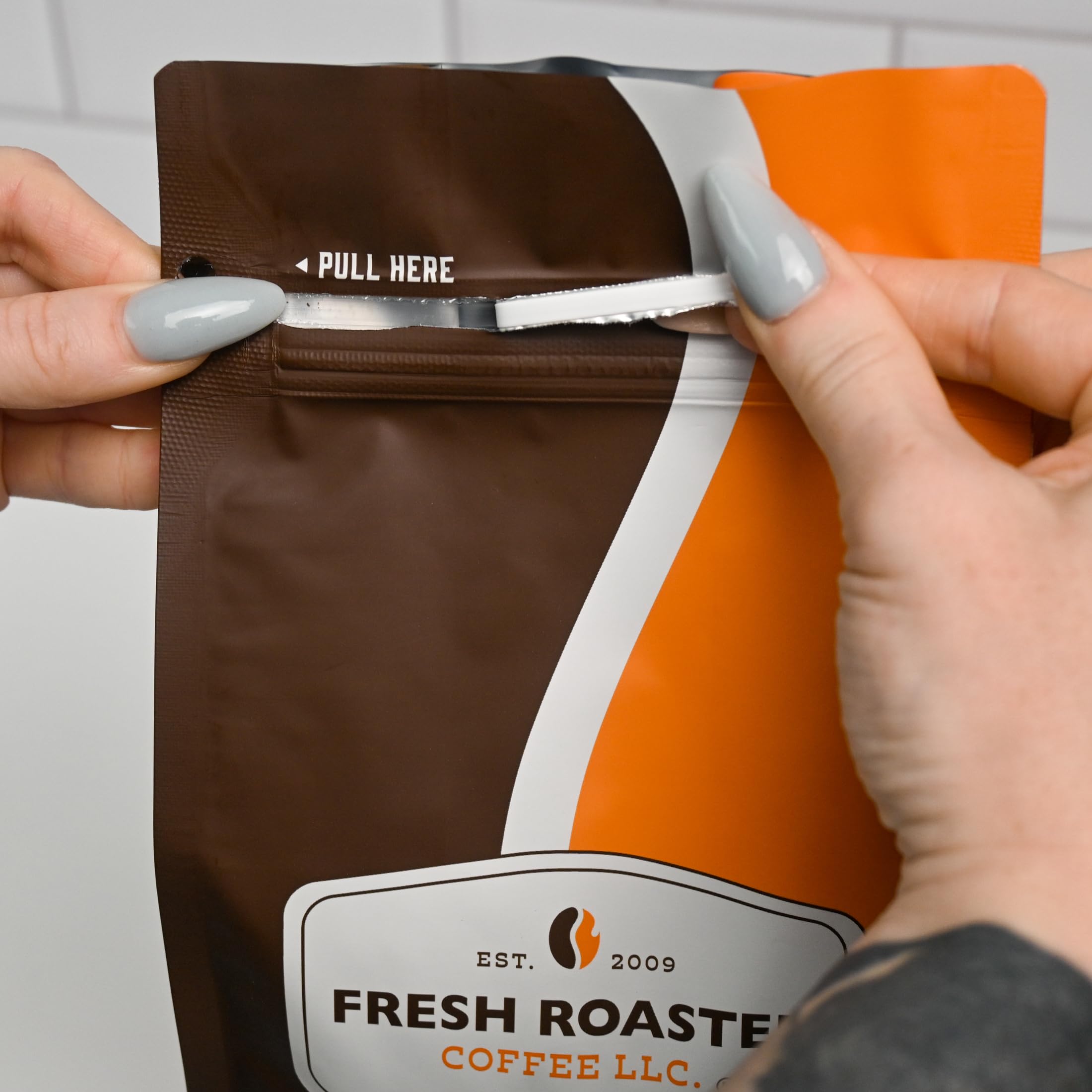 Fresh Roasted Anniversary Blend Coffee - Medium Roast, Kosher Certified, 5 lb (80 oz) Ground Coffee - Perfect for Gifts, Office Use & Daily Brewing