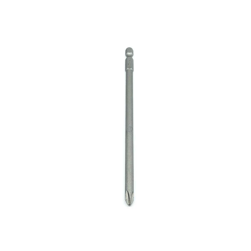 Benchmark Abrasives 1/4 Inch Hex Anti-Slip Phillips PH2 Screwdriver Bits (50 Pack, 6
