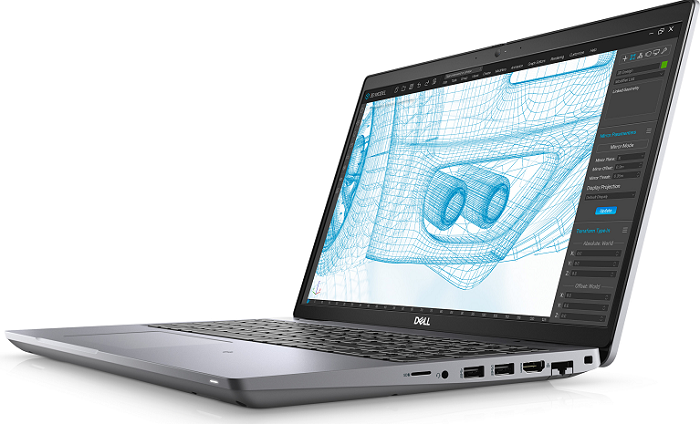Refurbished Dell Precision 3561 Laptop - Intel Core i7, 32GB RAM, 512GB SSD, NVIDIA Quadro T600, ISV Certified, Windows 11 Pro | Powerful Mobile Workstation for CAD, 3D Modeling & Video Editing | Free Shipping