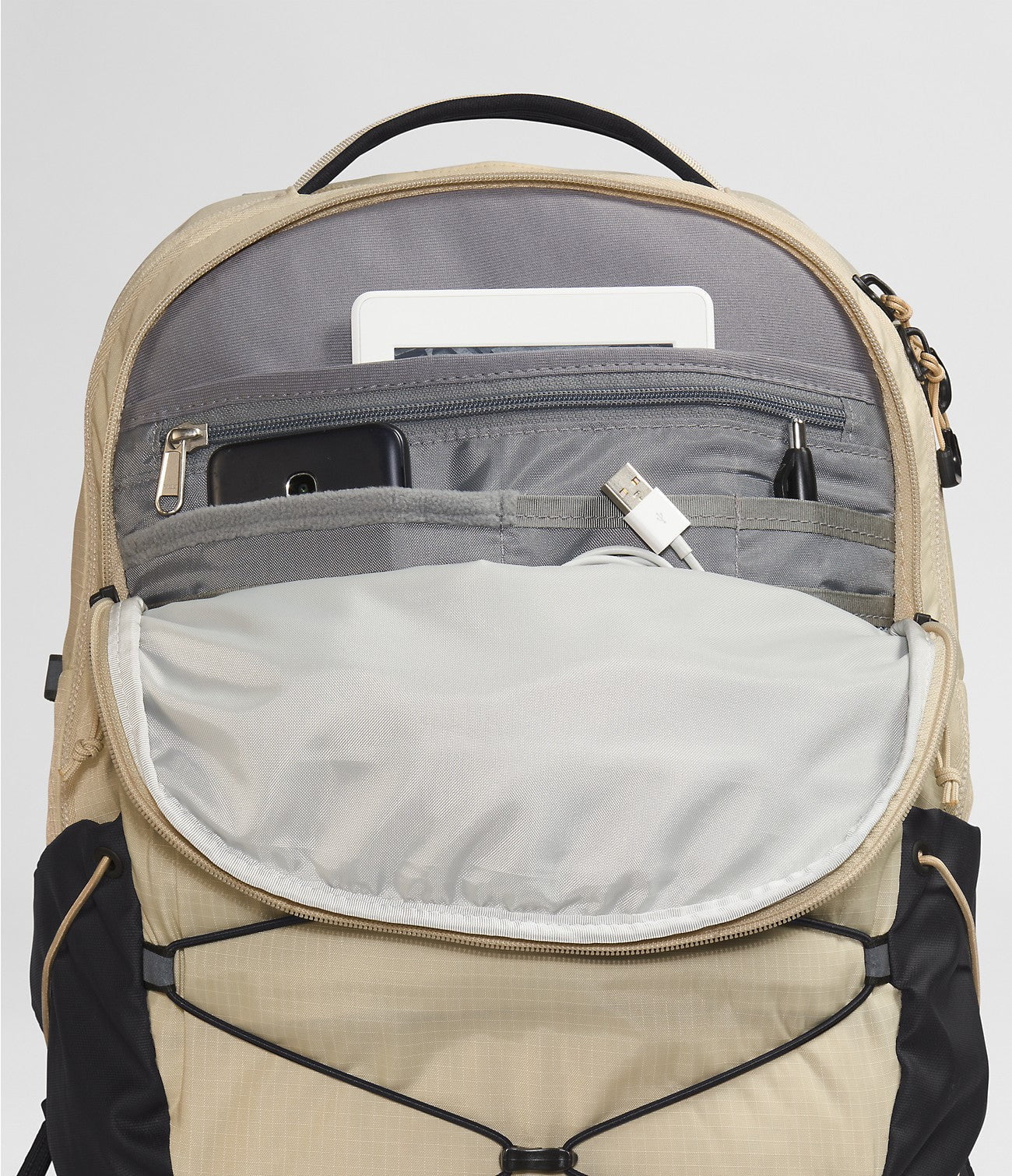 The North Face Borealis Backpack - Lightweight Laptop Backpack for Men & Women, Water-Resistant Hiking Daypack with USB Port - Perfect for School, Travel, and Outdoor Adventures