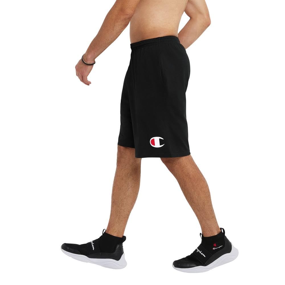 Champion Men's Powerblend Fleece Shorts - Soft & Comfortable Athletic Shorts for Men (Regular & Big & Tall Sizes) - Perfect for Gym, Running, and Casual Wear