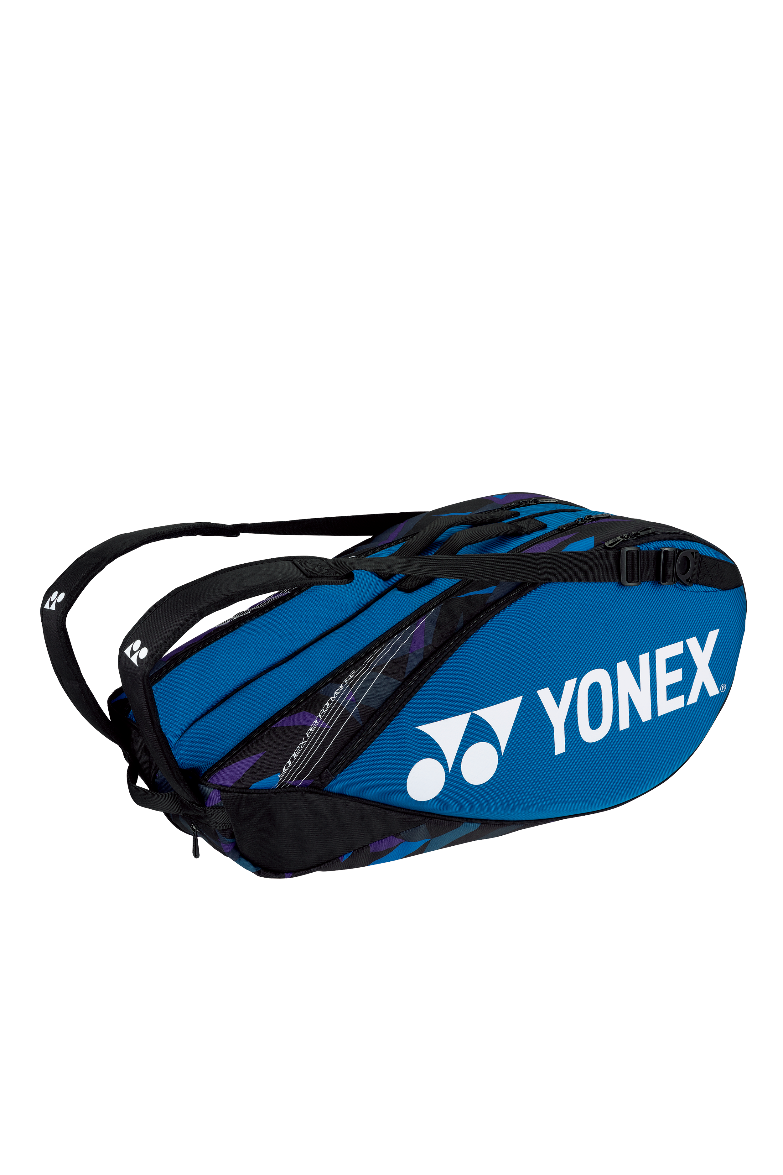 Yonex 92226 Pro Badminton Racquet Bag 6-Pack (Fine Blue) - Premium Badminton Equipment Storage for Tournaments & Training - Perfect for Players, Coaches & Teams