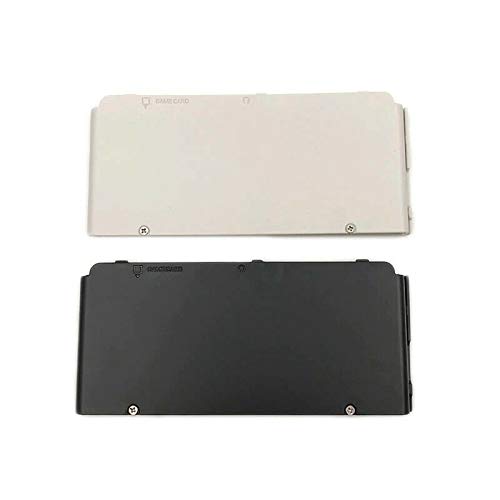 Original Nintendo New 3DS (2015) Replacement Faceplate & Battery Cover - Front Back Shell Case (Black) | Perfect for Gaming Protection & Customization