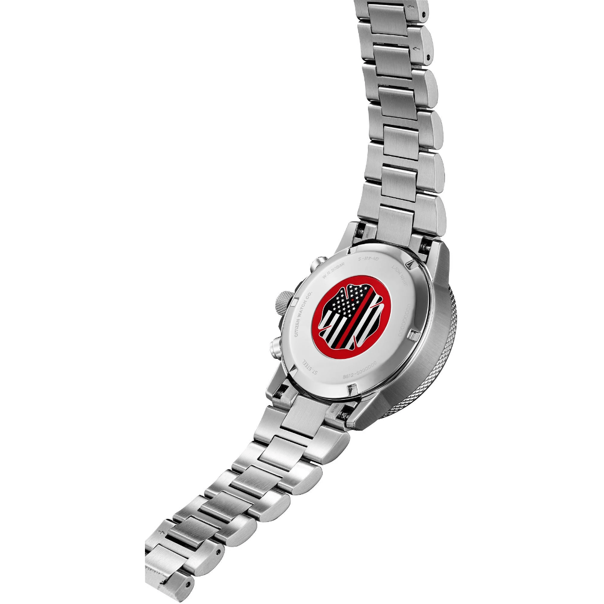 Men's Thin Red Line Firefighter Watch - Durable Tactical Timepiece for First Responders & EMS - Perfect for Duty, Training & Everyday Wear