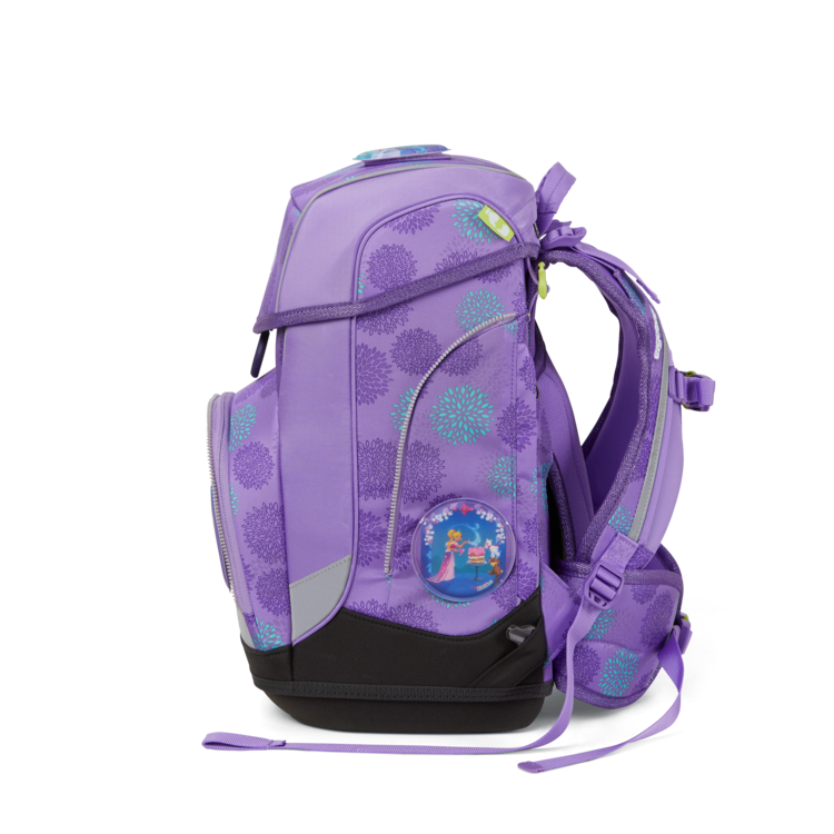 Ergobag SET Cubo 5-Piece School Backpack with Reflective SleighBear Glow Design - Perfect for Kids' School, Travel & Outdoor Adventures