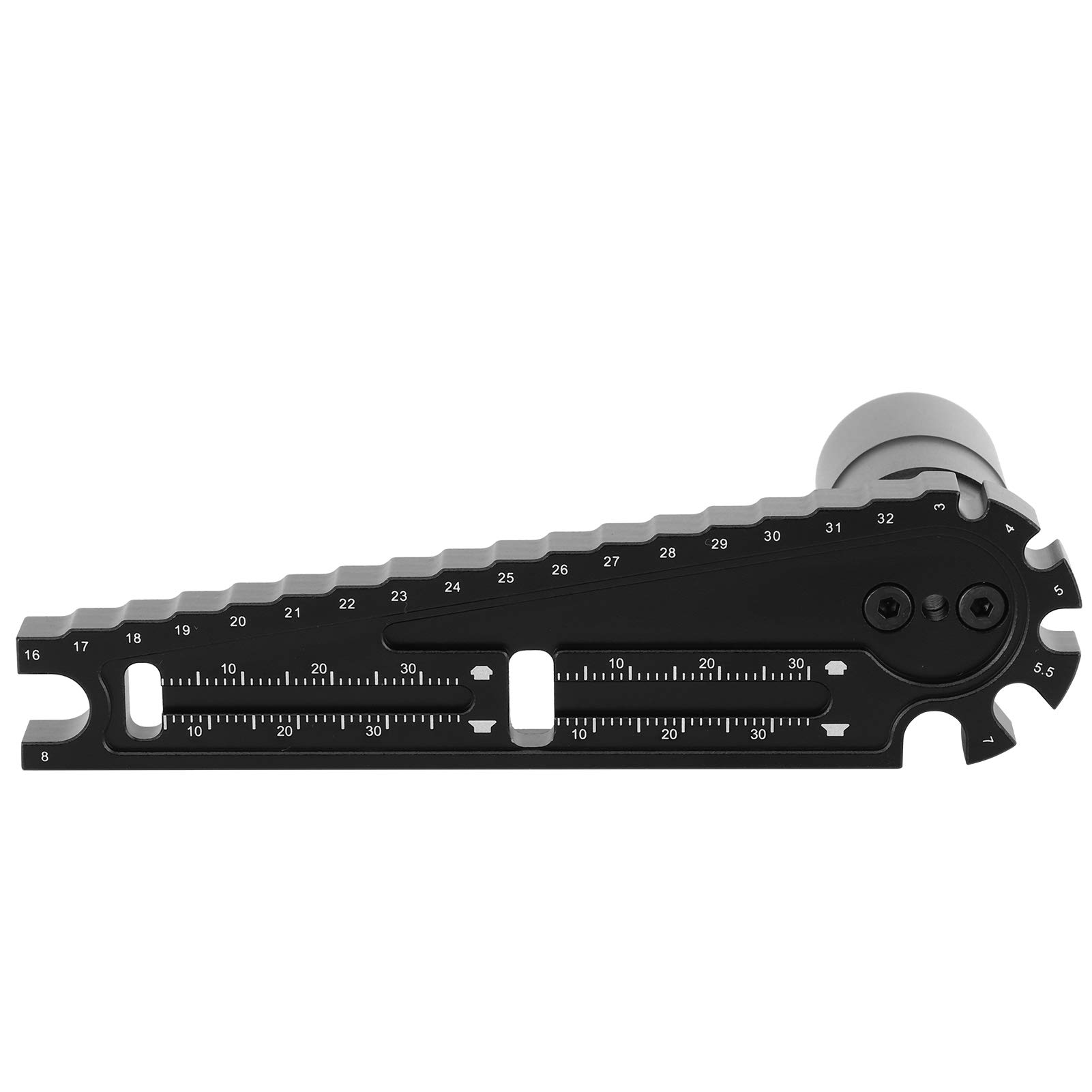 RC Car Measuring Tool - Multifunctional Height Ruler & Wrench for RC Vehicles | Durable & Easy-to-Use Accessory for RC Car Maintenance & Racing Setup