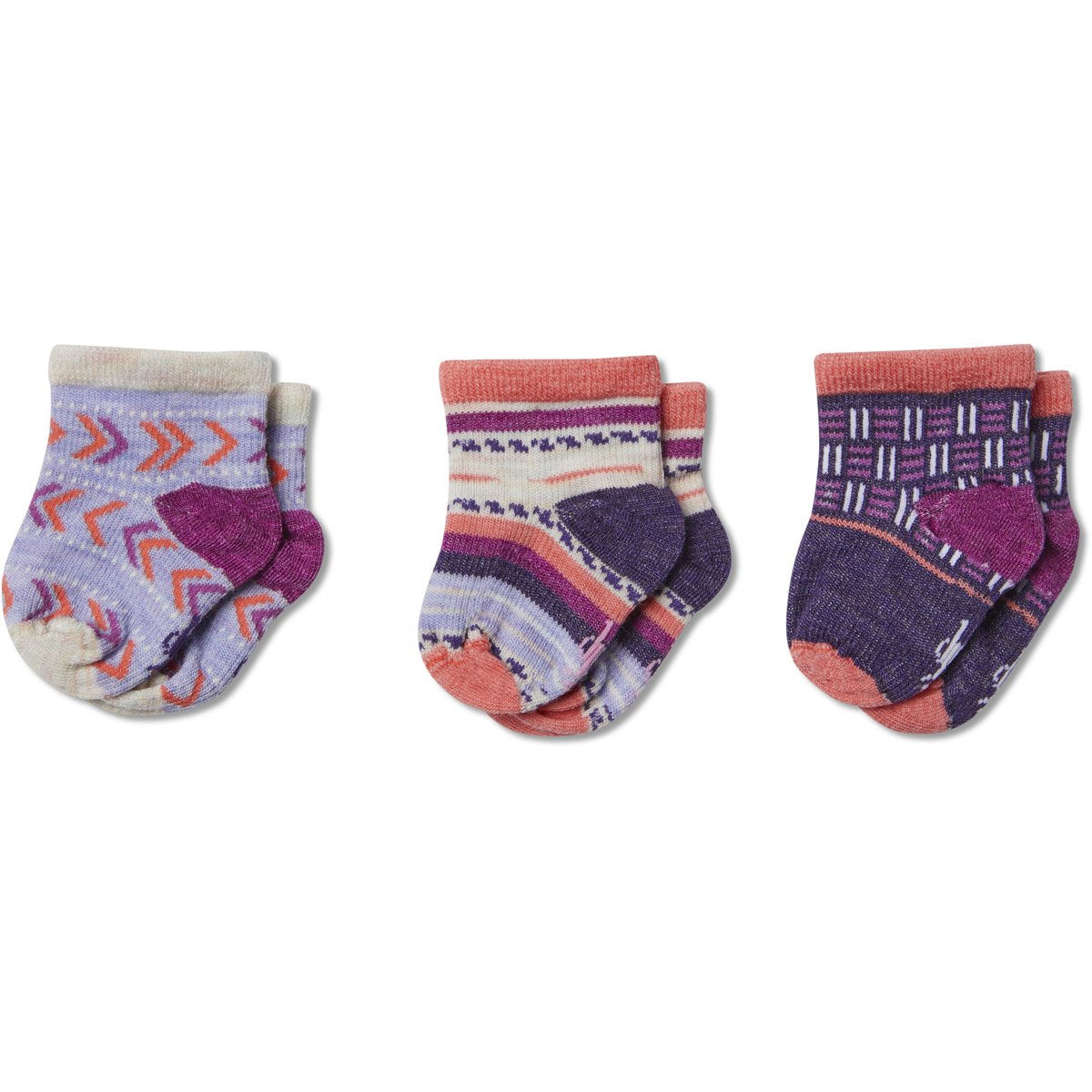 Soft Baby Bootie Socks Trio Gift Set - Warm Non-Slip Infant Socks for Newborns & Toddlers - Perfect for Gifts, Photo Shoots & Everyday Comfort