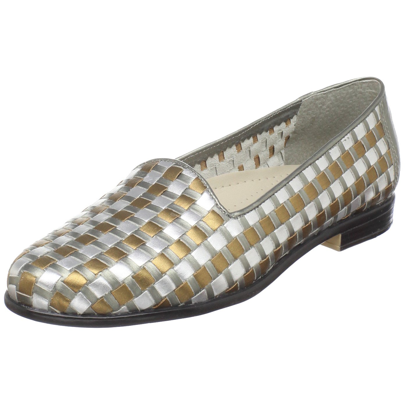 Trotters Women's Liz Loafer - Comfortable Slip-On Shoes for Work, Office & Casual Wear | Premium Leather Flats for Women