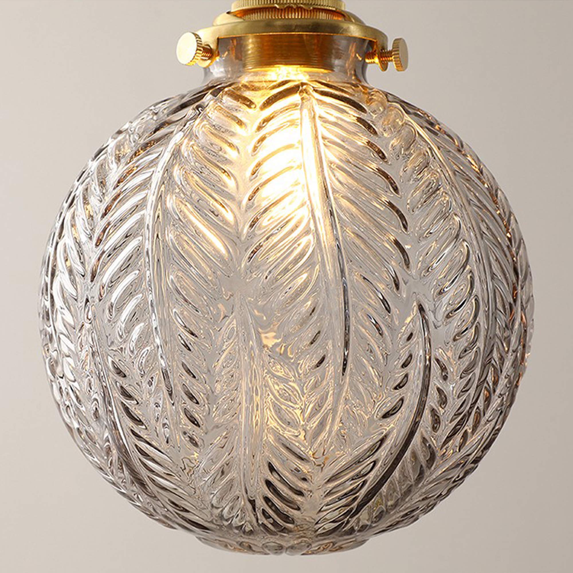 Plug-in Hanging Swag Lamp with 15ft Cord & Dimmer Switch - Smokey Grey Glass Globe Shade, Copper Holder, No Wiring Needed - Perfect for Kitchen Island, Dining Room, or Bedroom Lighting