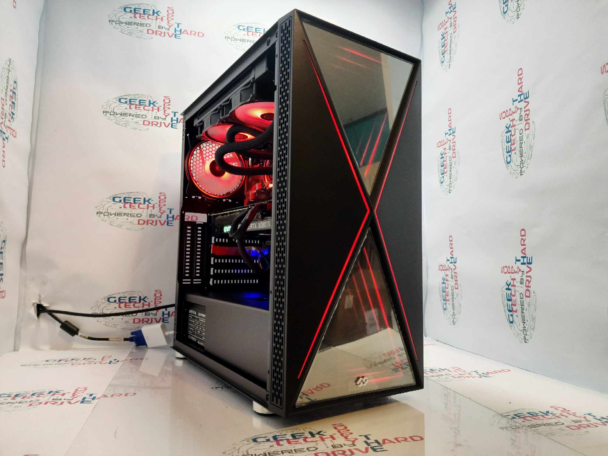 Custom Gaming PC with Intel i9 & NVIDIA GeForce RTX 3080 Ti | 500GB SSD + 1TB HDD | 32GB RAM | High-Performance Desktop Computer for Gaming, Streaming & Content Creation