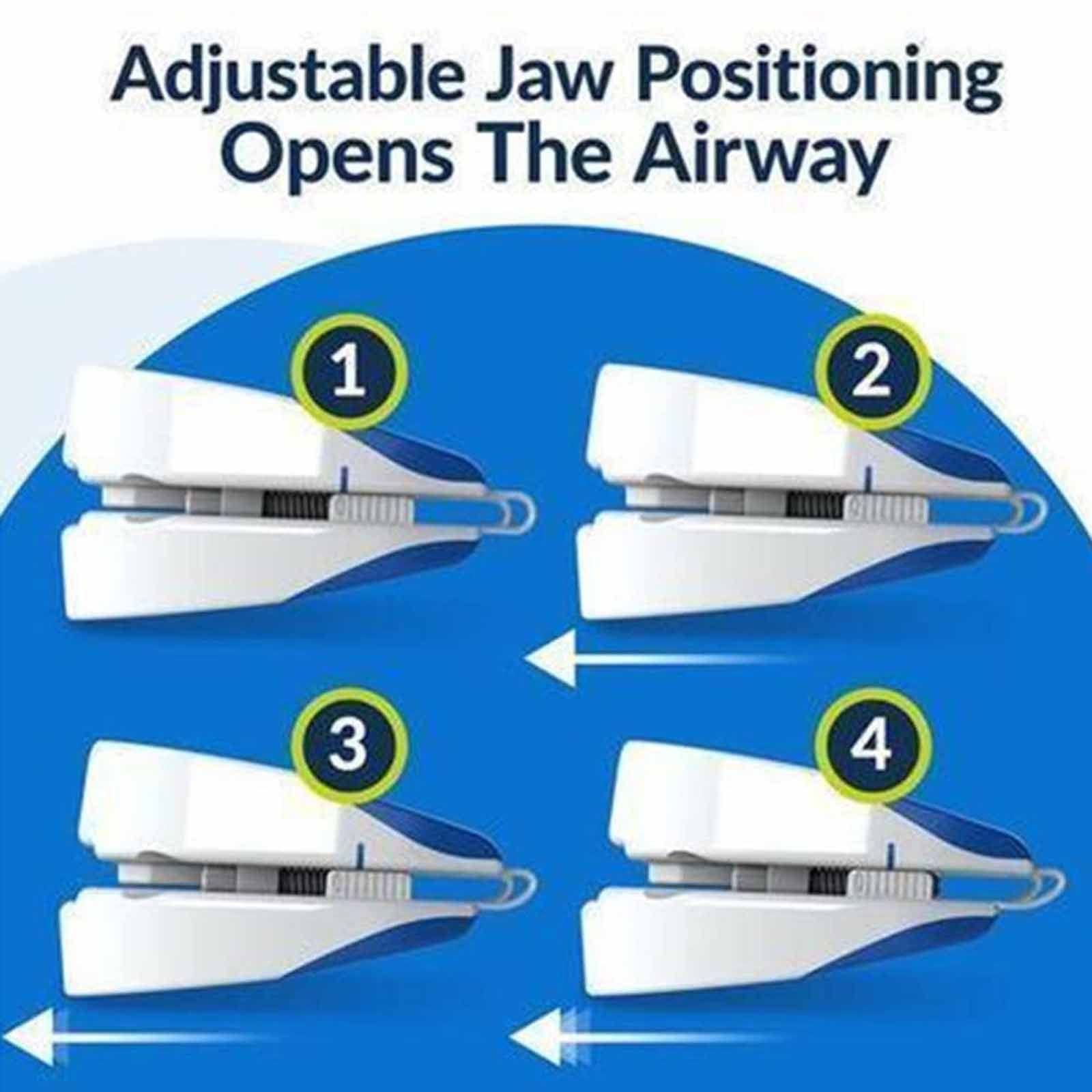 **Wolfmoutiy Anti-Snoring Mouthpiece – Adjustable Jaw Positioning Snore Stopper for Men & Women | Prevents Teeth Grinding & Promotes Natural Sleep | Ideal for Nighttime Use & Travel**