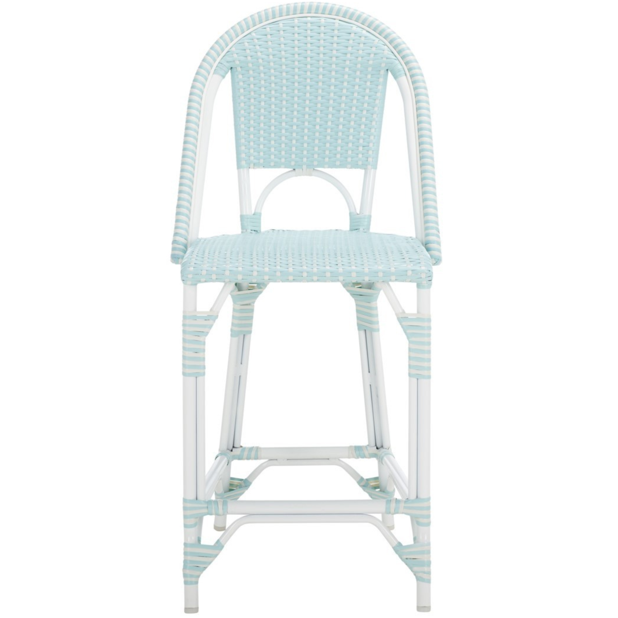 Baby Blue / White