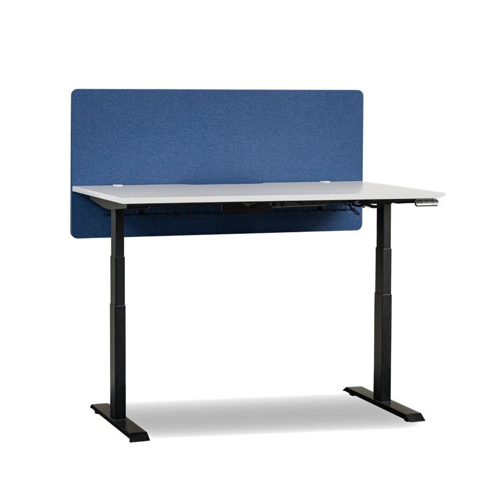 Mobel Harmony Acoustic Desk Hanging Screen 700H - Office Privacy Partition & Noise Reduction Panel for Workstations and Conference Rooms