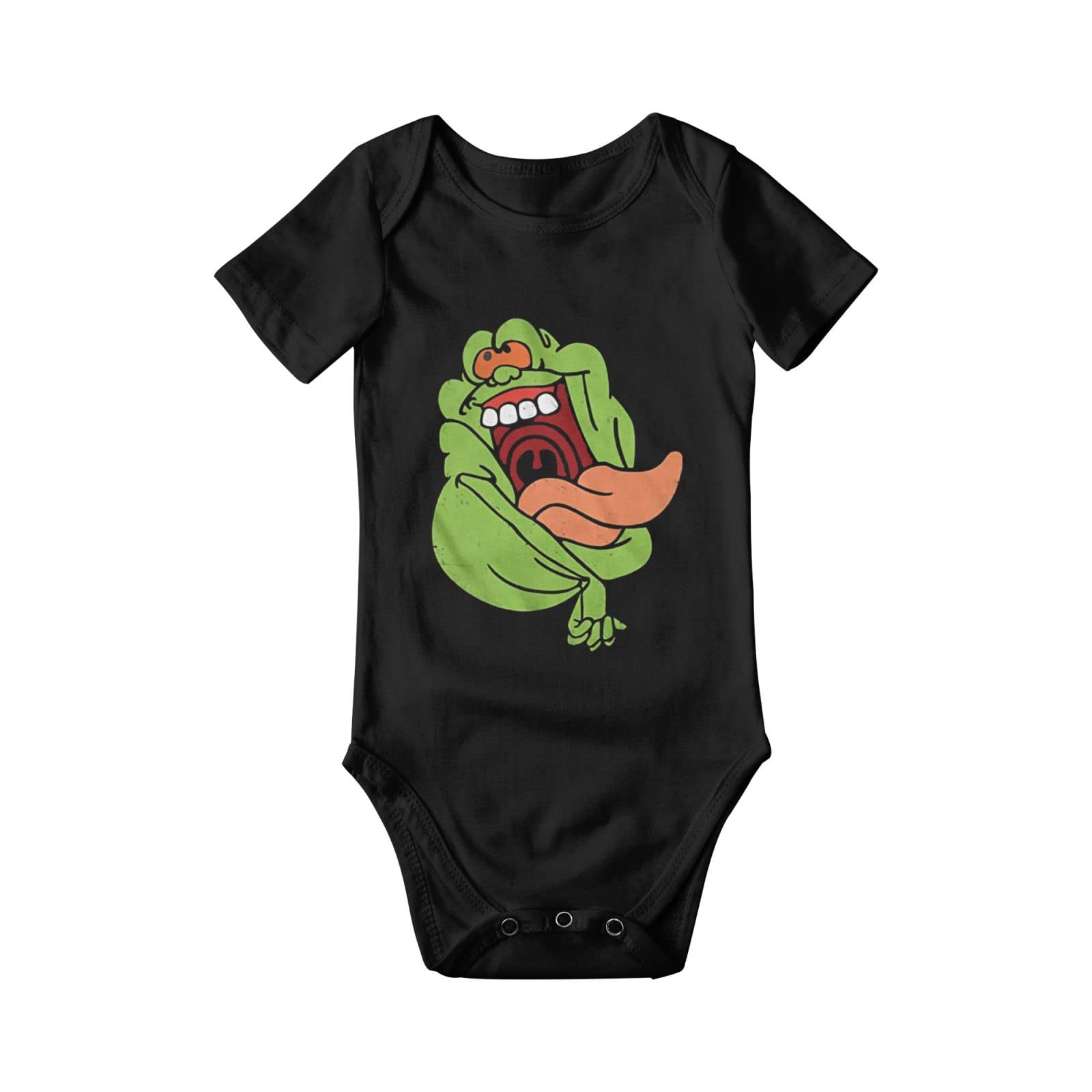 Ghostbusters Baby Onesie - Newborn Romper Unisex Short-Sleeve Bodysuit | 3D Printed Cotton Jumpsuit | Soft & Cute Outfit for 6-Month-Old Baby Girls & Boys | Perfect for Halloween, Cosplay & Everyday Wear