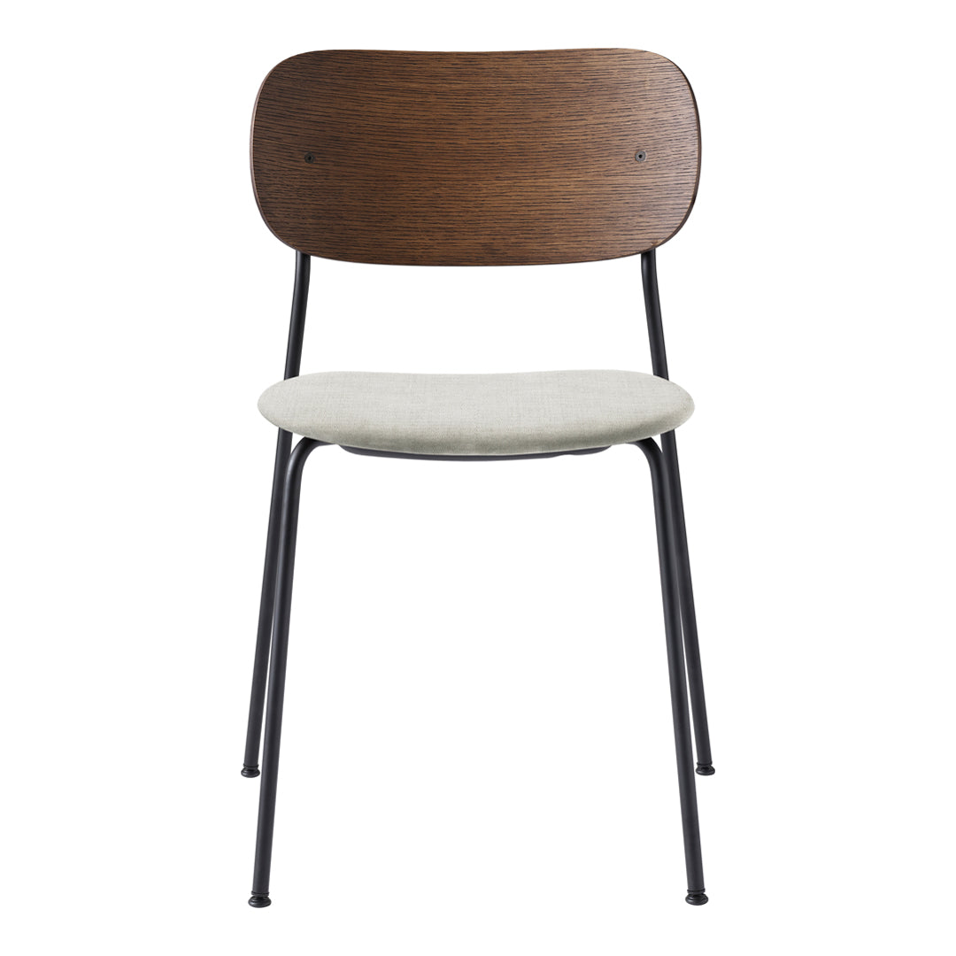 Stackable Upholstered Dining Chairs - Modern Comfort for Home, Office & Restaurant Use