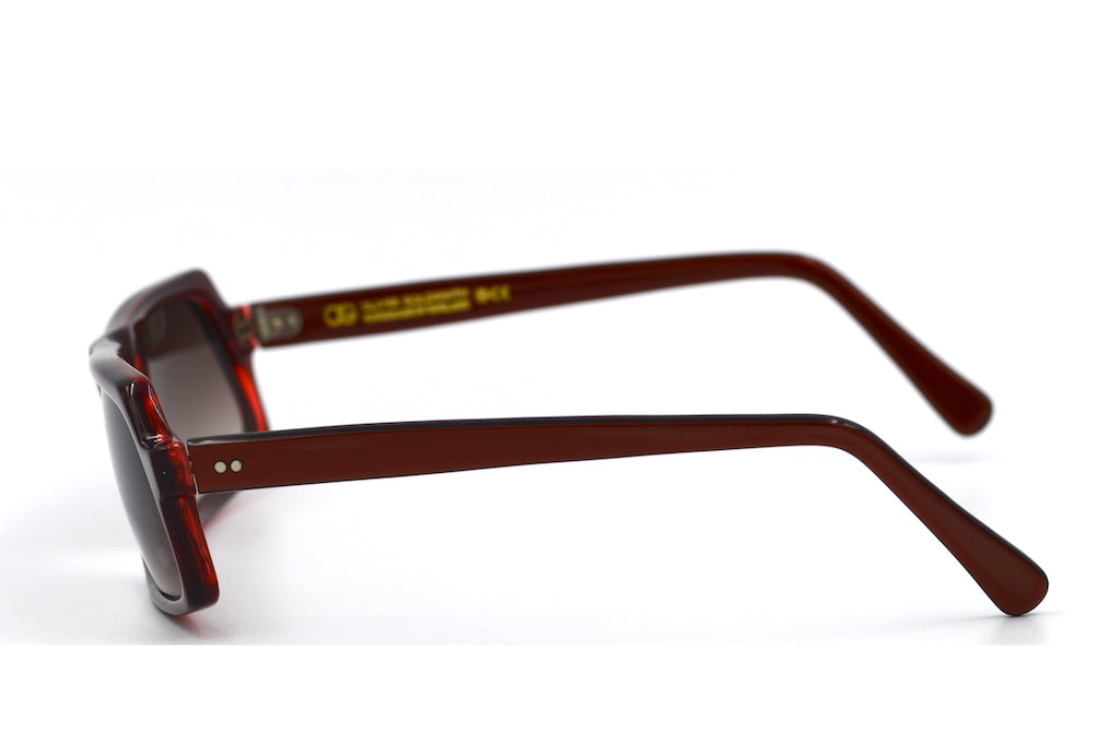 Oliver Goldsmith Paw Paw Red Brown Sunglasses – Stylish UV Protection for Outdoor Activities, Beach, and Driving