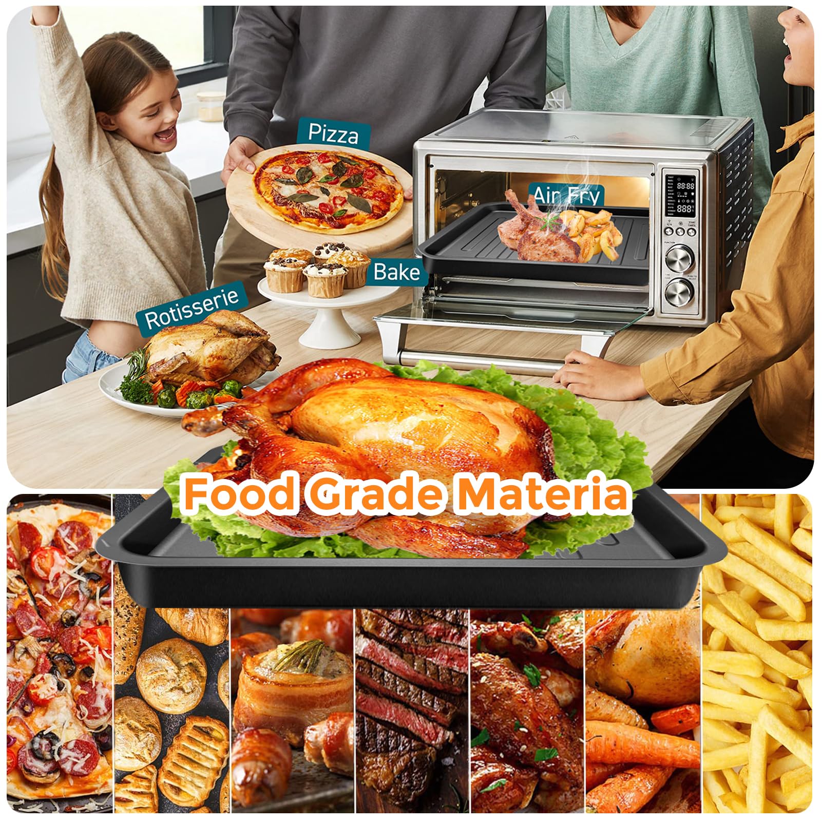 COSORI Smart 12-in-1 Air Fryer Toaster Oven Accessories - 14