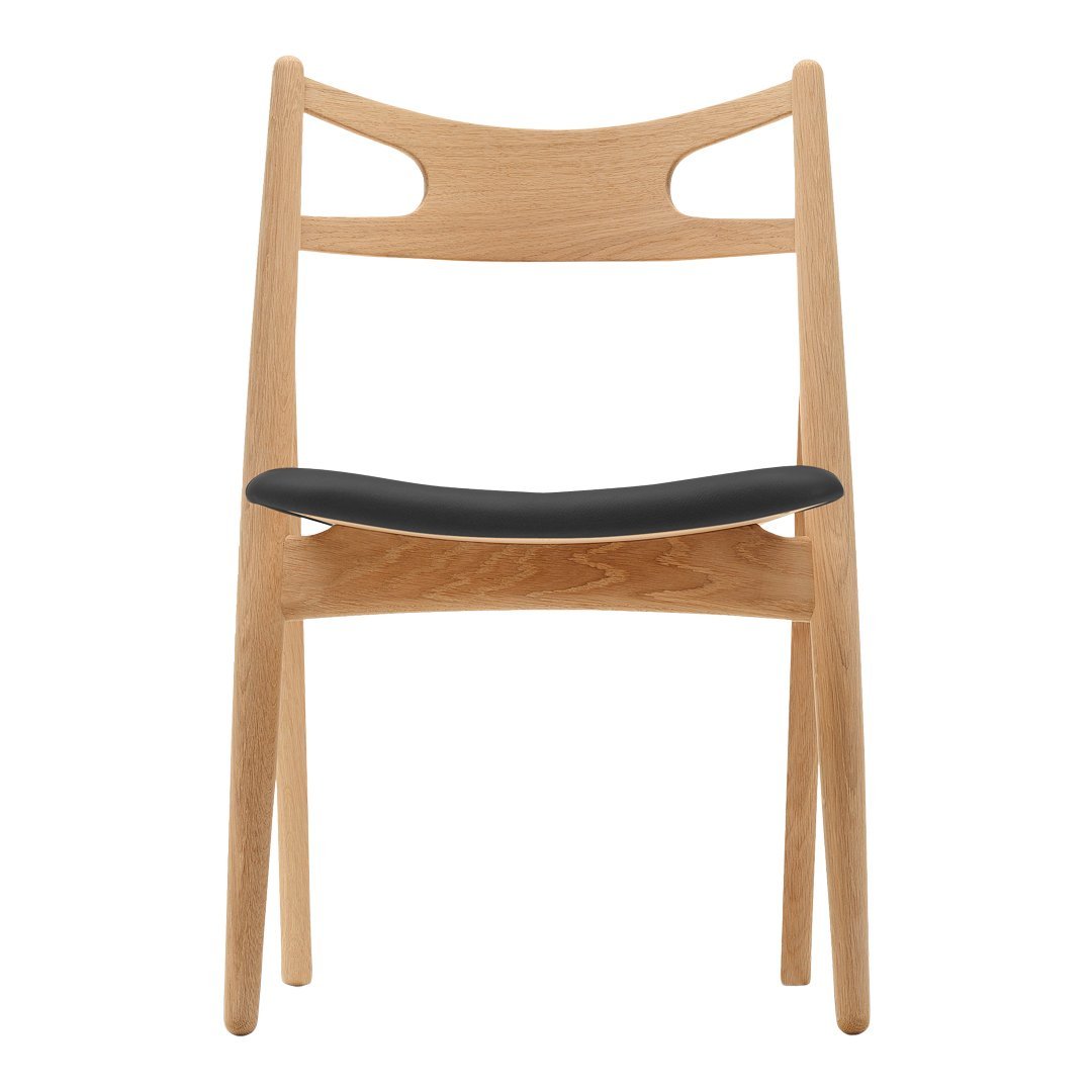 CH29P Sawbuck Chair - Solid Wood Folding Chair for Outdoor Camping, Picnics & Events - Durable & Portable Wooden Chair for Patio, Garden & Backyard