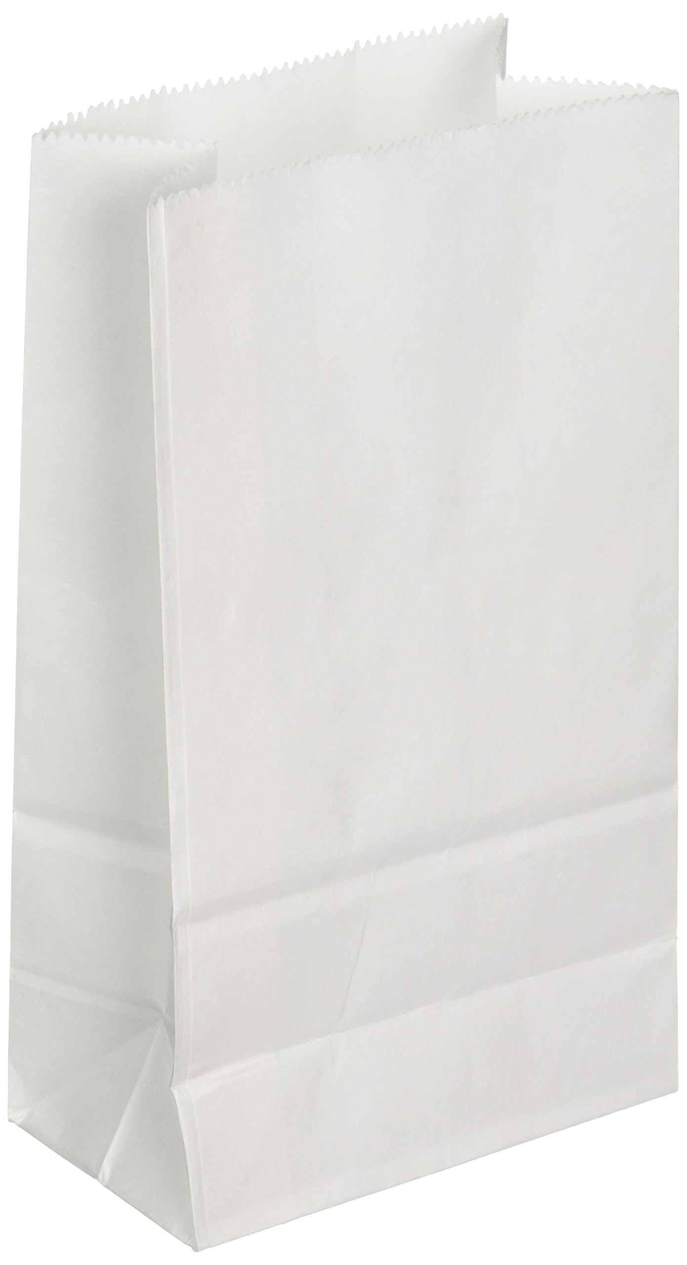 Premium White Paper Crafting Bags - 40 Pack | Bulk DIY Scrapbooking, Gift Wrapping & Party Favor Supplies for Arts & Crafts, School Projects & Wedding Decorations