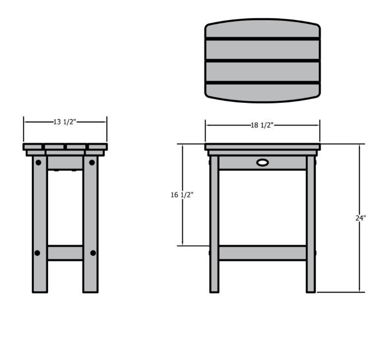 Refurbished Lehigh Counter Height Stool - Adjustable Bar Stool for Kitchen Island, Breakfast Nook & Home Bar - Comfortable & Durable Seating Solution