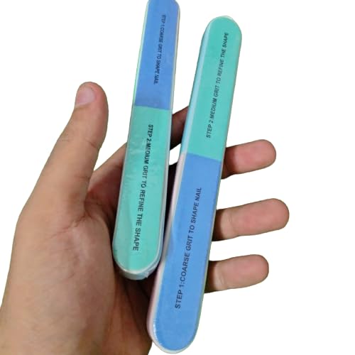 ZAUKY 7-Way Nail Art Buffer File - Professional Manicure & Pedicure Kit for Natural & Acrylic Nails - Multi-Color Grit Nail Shaper & Polisher (1 Pack) - Perfect for Home Salon & DIY Nail Care