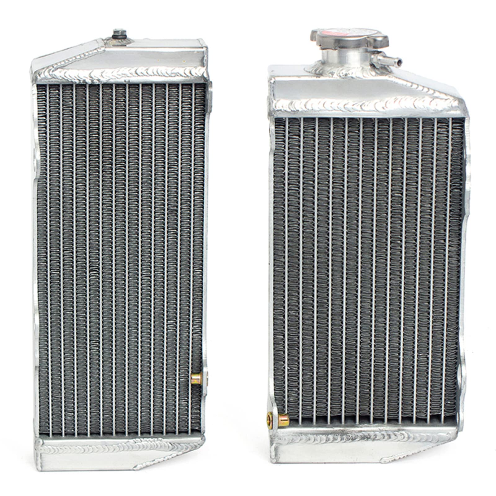 Smadmoto Aluminum Radiator for Suzuki RMZ450 2006 - High Performance Water Cooling System - Perfect for Off-Road Racing & Dirt Bike Maintenance