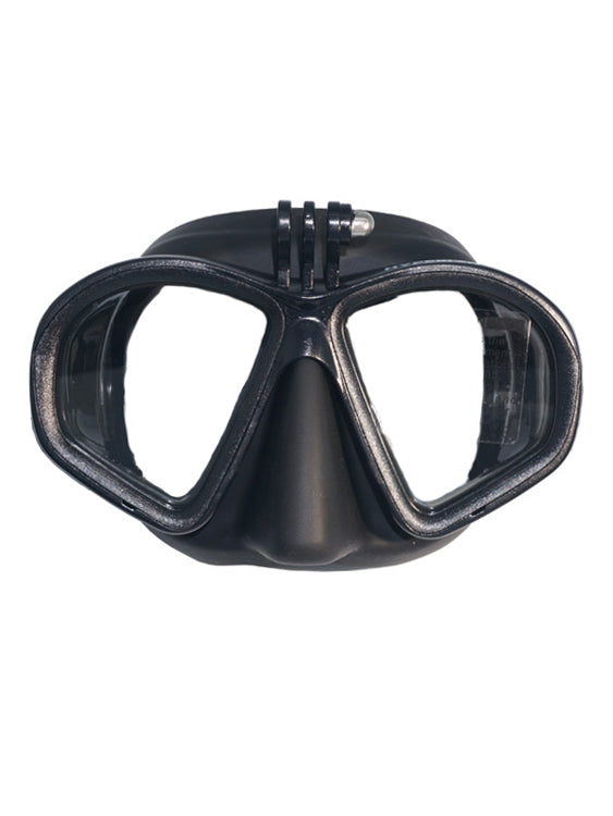 Hyperion Mako Diving Mask with GoPro Mount - Professional Snorkeling & Scuba Gear for Underwater Photography & Adventure Sports