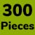 300 Pieces