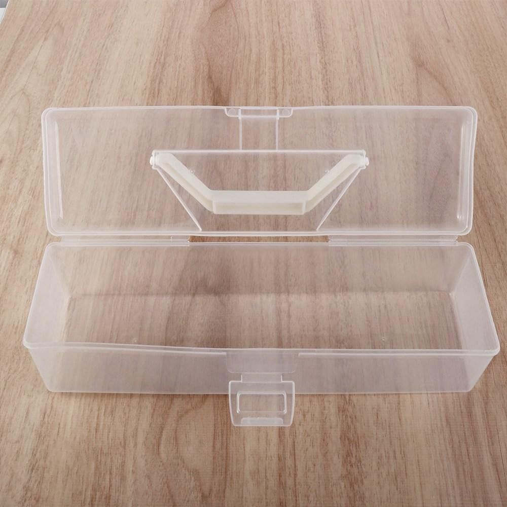 Minimalist 1-Piece Noodle Storage Container - Clear Chopsticks Box with Lid for Kitchen Organization | Perfect for Pantry, Dorm Room & Meal Prep