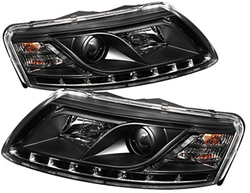Spyder Auto 5029416 Projector Style Headlights - Black/Clear - High Performance LED Headlights for Trucks & SUVs - Upgrade Your Night Driving Safety & Style