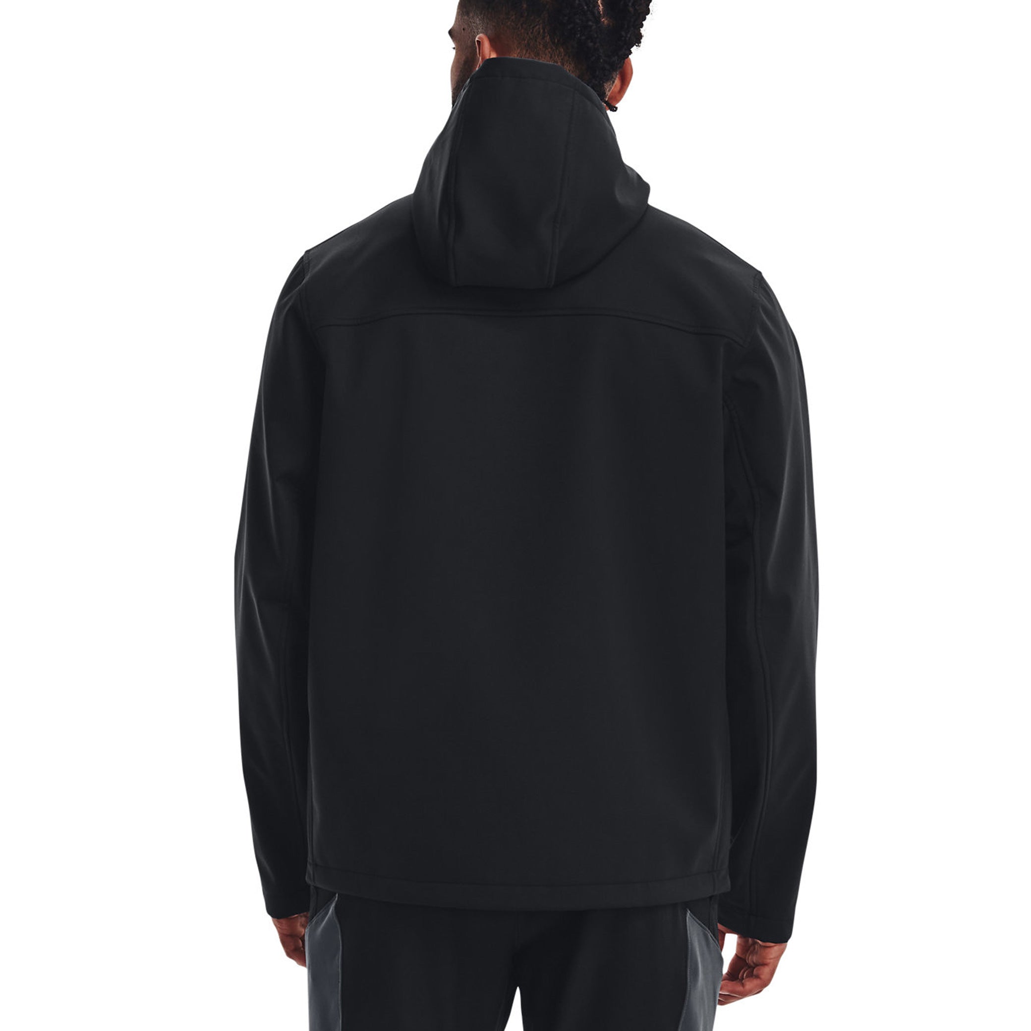 Districts Barbarian RFC Coldgear Infrared Hooded Jacket for Men - Winter Running, Hiking & Outdoor Sports - Windproof & Thermal Insulated Coat