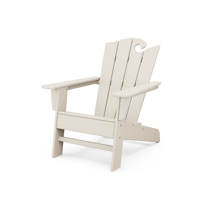POLYWOOD Ocean Chair - Durable Outdoor Adirondack Chair for Patio, Beach & Poolside - Weather-Resistant & Eco-Friendly Recycled Plastic Furniture