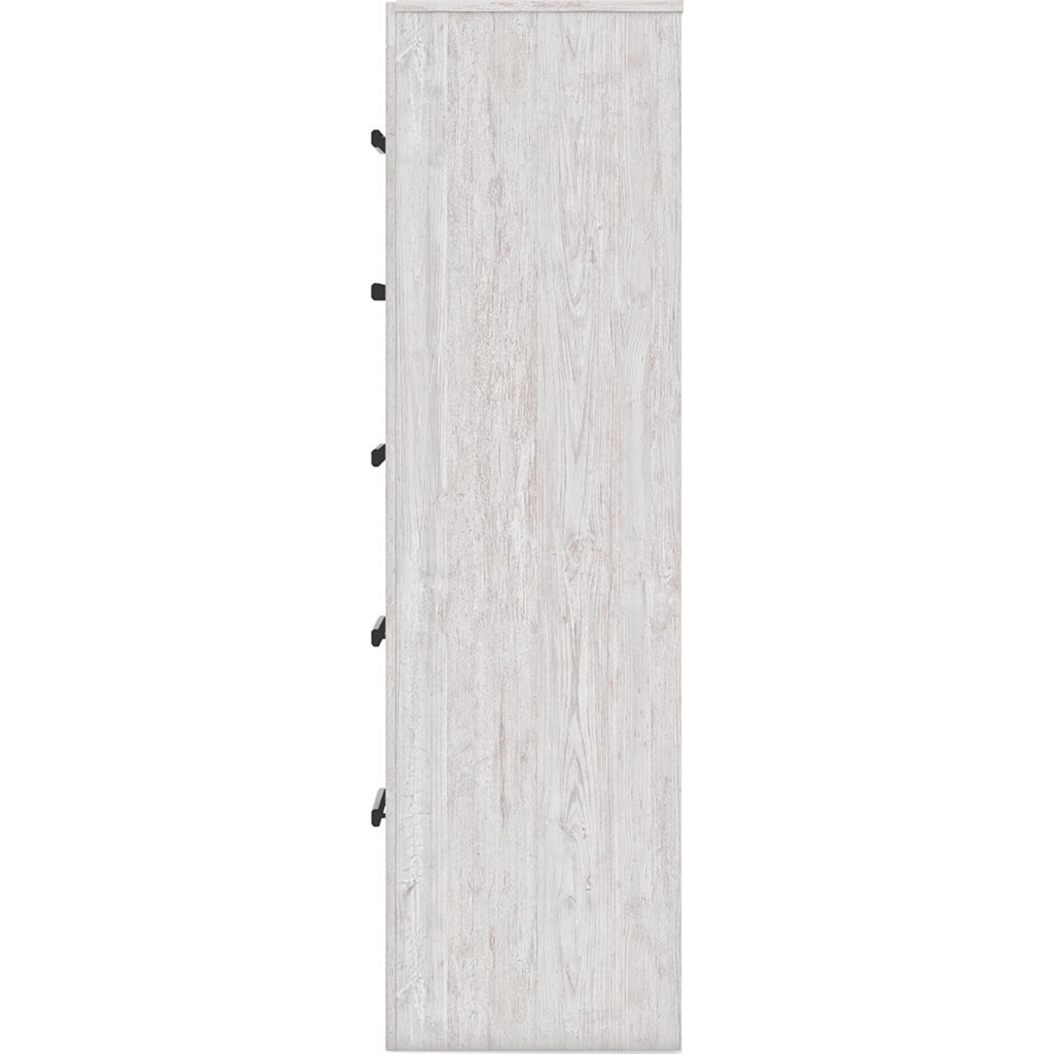 Cayboni Whitewashed Wooden Chest - Rustic Storage Trunk for Bedroom, Living Room, or Nursery | Home Decor & Organization Solution