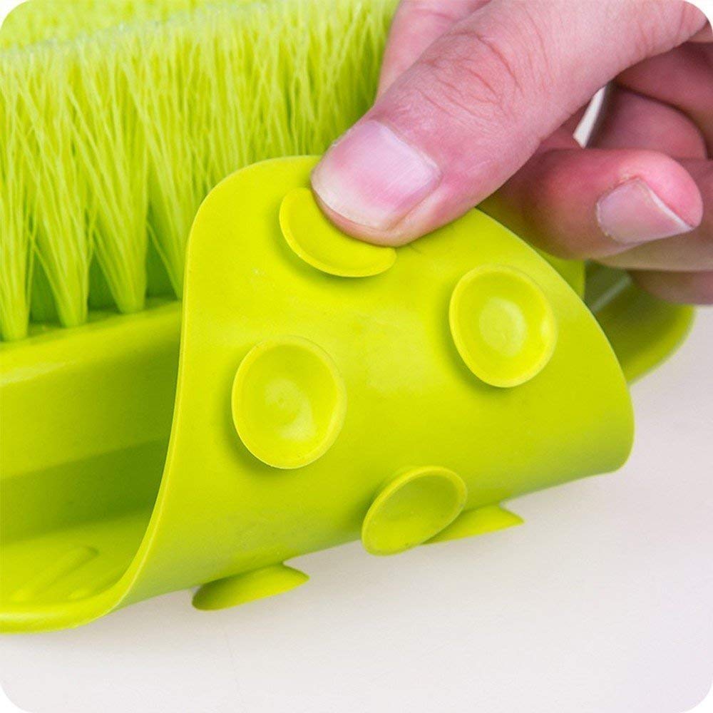 Cyrox Foot Scrubber & Massager - Deep Cleaning Exfoliating Brush for Soft Smooth Feet | Shower Slippers with Pumice Stone for Dead Skin Removal | Perfect for Pedicures, Callus Treatment & Spa Relaxation at Home (Multiple Colors)