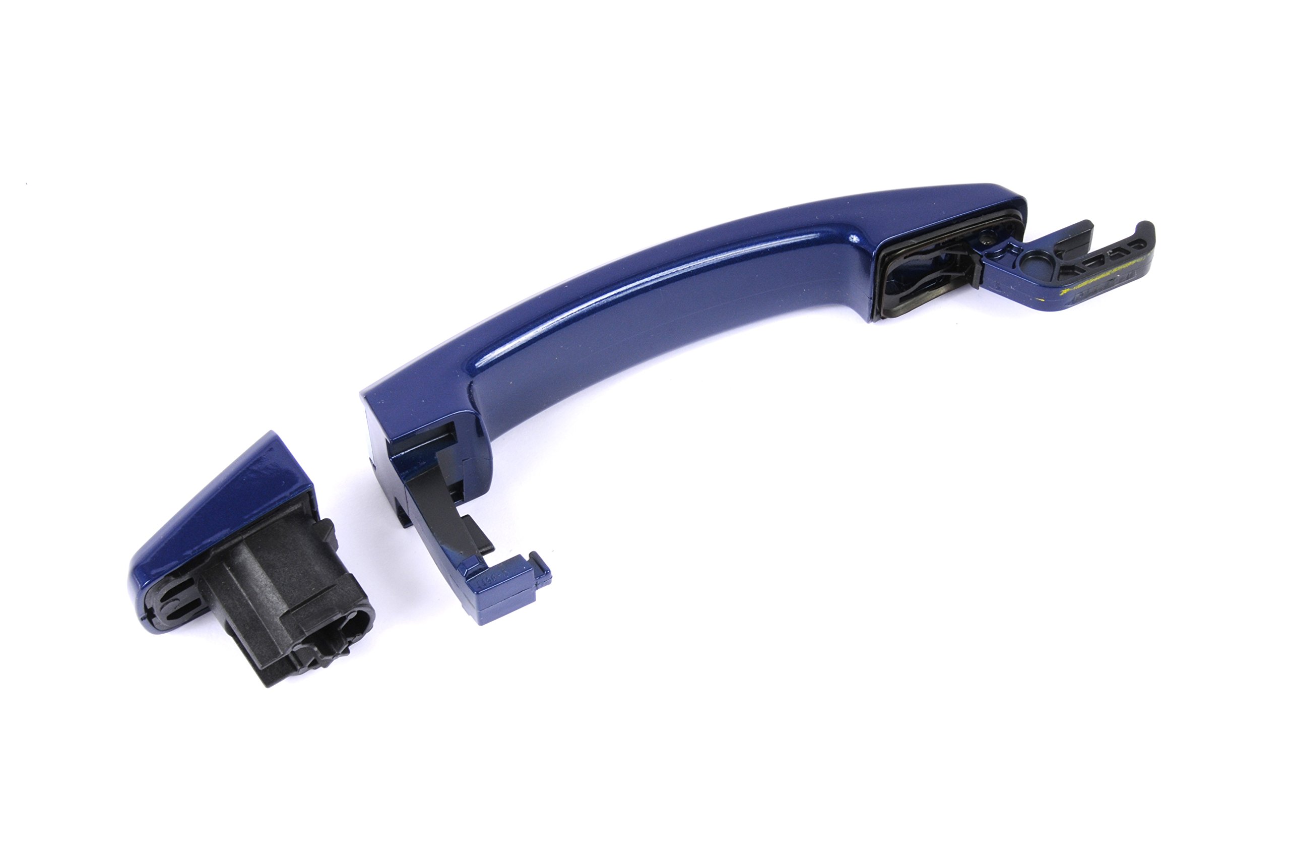 GM Accessories 95938935 Front & Rear Door Handles - Luxo Blue Metallic with Chrome Strip | Durable Replacement Handles for Chevy, GMC Trucks & SUVs | Easy DIY Installation for Car Door Upgrade