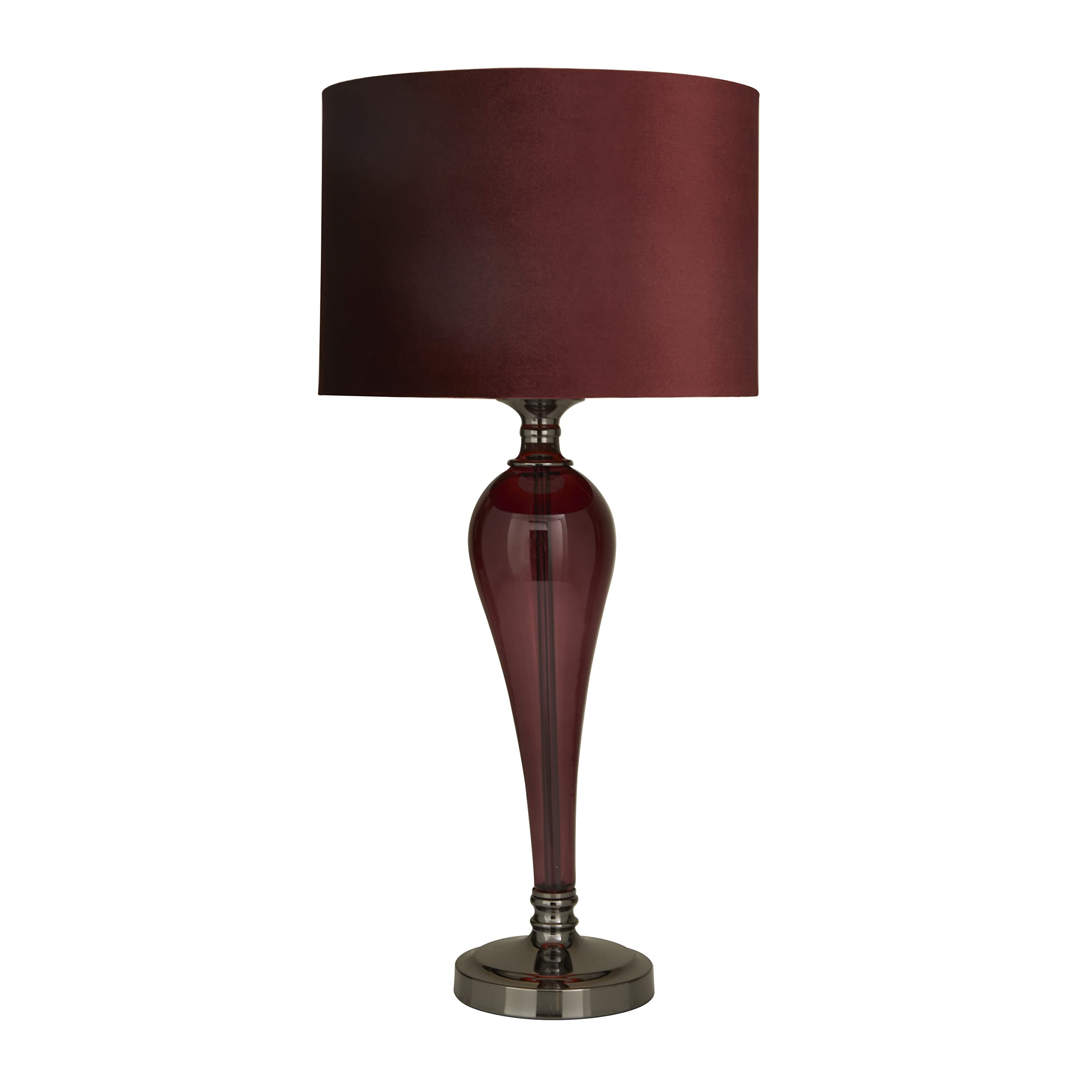 Deco 79 Glam Velvet Table Lamp - 13