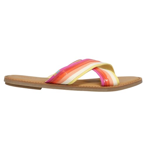 Persimmon Multi Canvas/Translucent Stripe