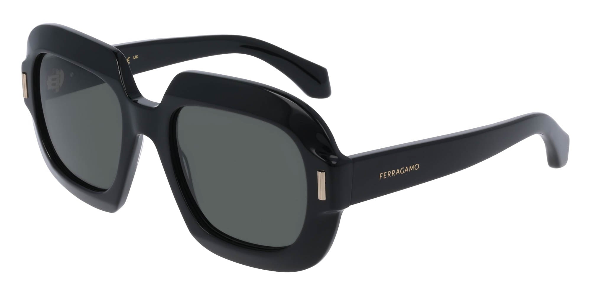Salvatore Ferragamo SF2068SE Sunglasses - Luxury Polarized Aviator Sunglasses for Men & Women - UV Protection, Stylish & Comfortable for Outdoor, Driving & Travel