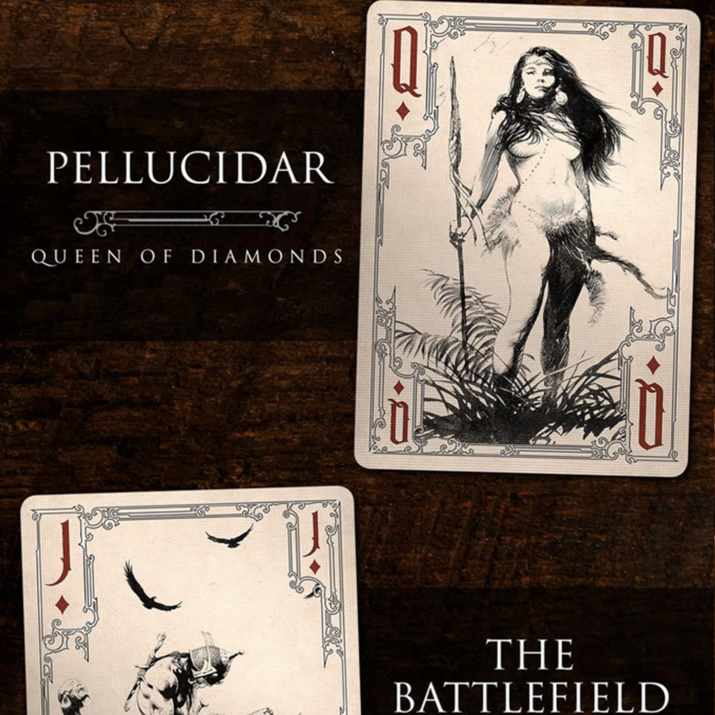 Frazetta Fantasy Art Playing Cards - Premium Collectible Deck with Stunning Drawings | Perfect for Card Games, Magic Tricks, and Gift Giving