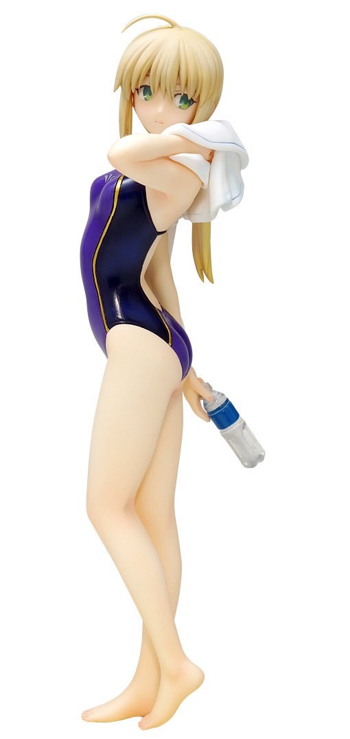 Fate/Zero Saber Swimsuit Ver. 1/10 Scale PVC Figure - Anime Collectible for Display & Gift Giving | Perfect for Anime Fans, Home Decor, and Themed Collections